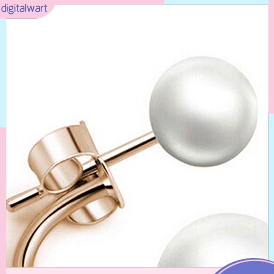 Cặp khuyên tai đính hạt ngọc trai nhân tạo sang trọng cá tính dành cho nữ