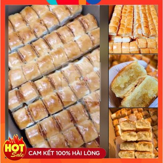 [SIÊU NGON] BÁNH XẾP DỪA NƯỚNG - SÓC TRĂNG - HỘP 500GR