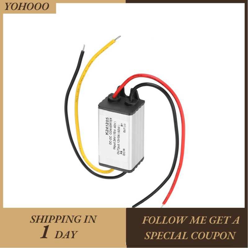 Bộ Chuyển Đổi Nguồn Điện Từ 24v Sang 12v 5a