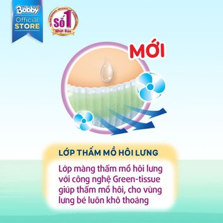 [🎁Tặng 8 miếng]Tã Quần Bobby M76 miếng