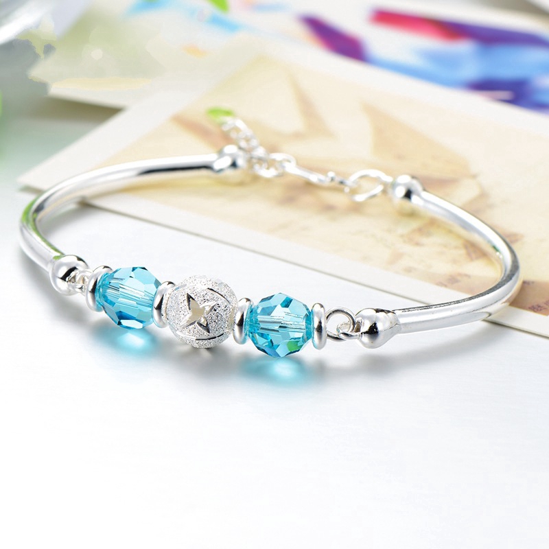 Sẵn Sàng Cổ Nữ Theo Phong Cách Hàn Quốc Bạc Vòng Tay