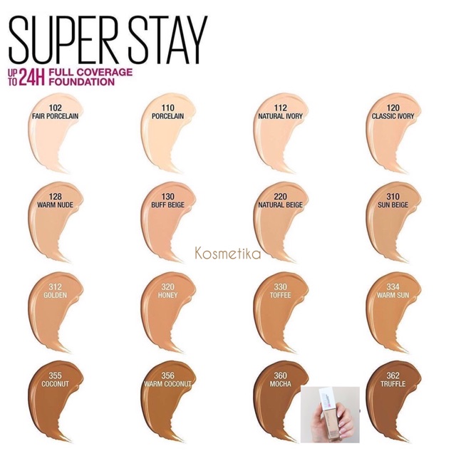 (hàng Mới Về) Kem Nền Maybelline Superstay 24hour 30ml | BigBuy360 - bigbuy360.vn