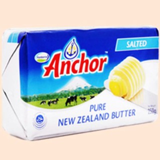 Bơ Mặn Anchor 250gr ( dùng làm bánh su kem , bánh mì bơ tỏi , ..)