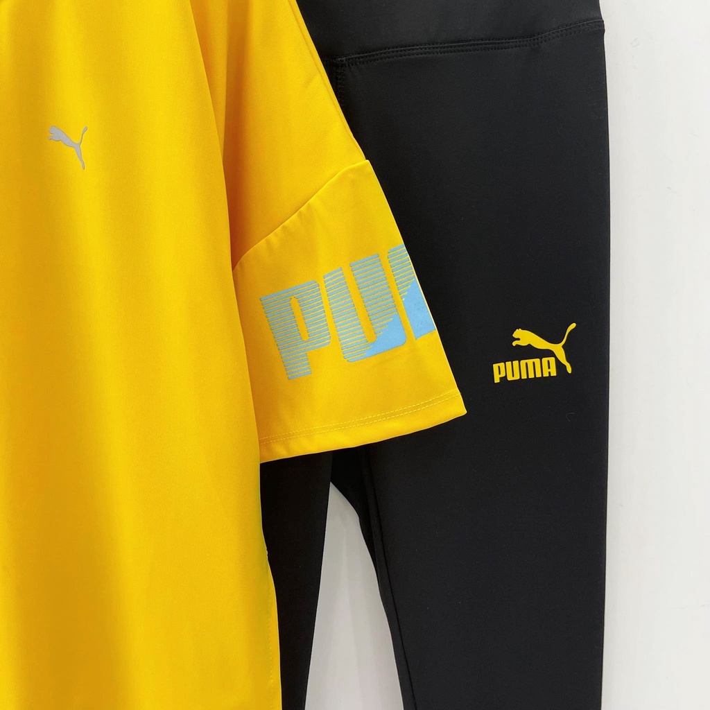 Set Pu.ma Chuẩn Hàng Xuất Xịn, Chất Thun Mềm Mịn, Thoáng Mát