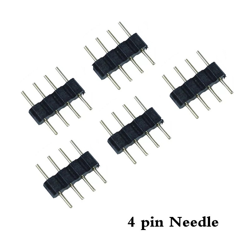 Set 10 / 50 Đầu Nối Đèn led 4pin 5pin 4 pin rgb / 5 pin rgbw Cho Dây Đèn led 3528 5050