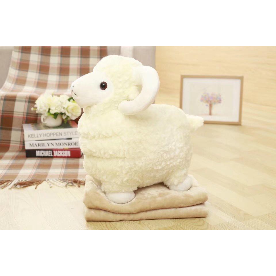 Cừu bông Dương Dương gấu bông mềm mại dễ thương quà tặng xinh xắn (25cm)