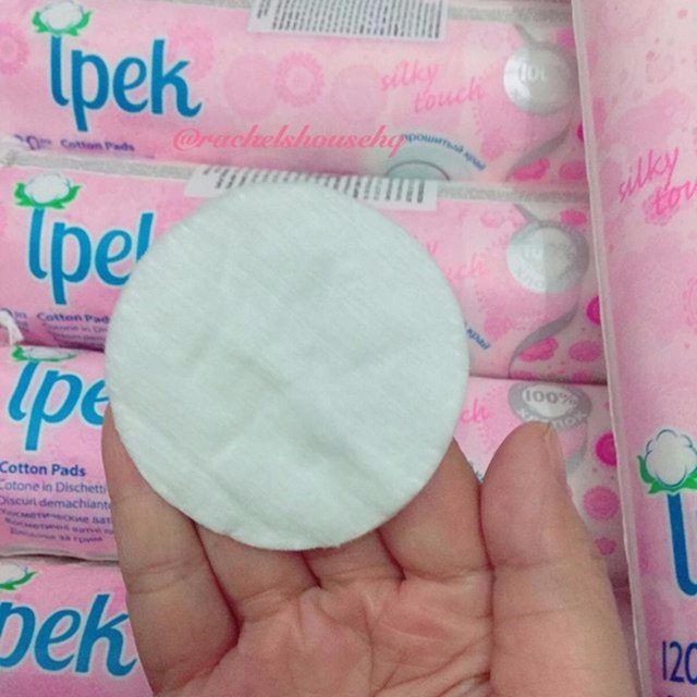 Bông Tẩy Trang Cotton Ipek Cotton Pads 120 miếng + Tặng 30miếng giá không thay đổi