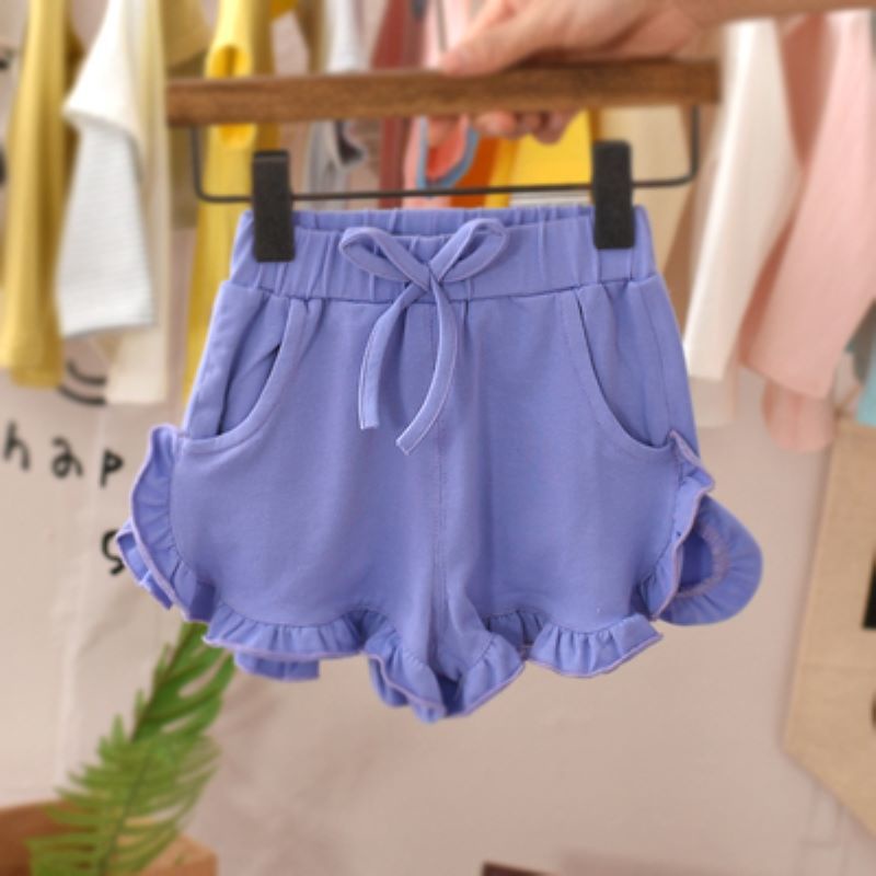 Quần Short Dáng Rộng Năng Động Thời Trang Dành Cho Bé Gái