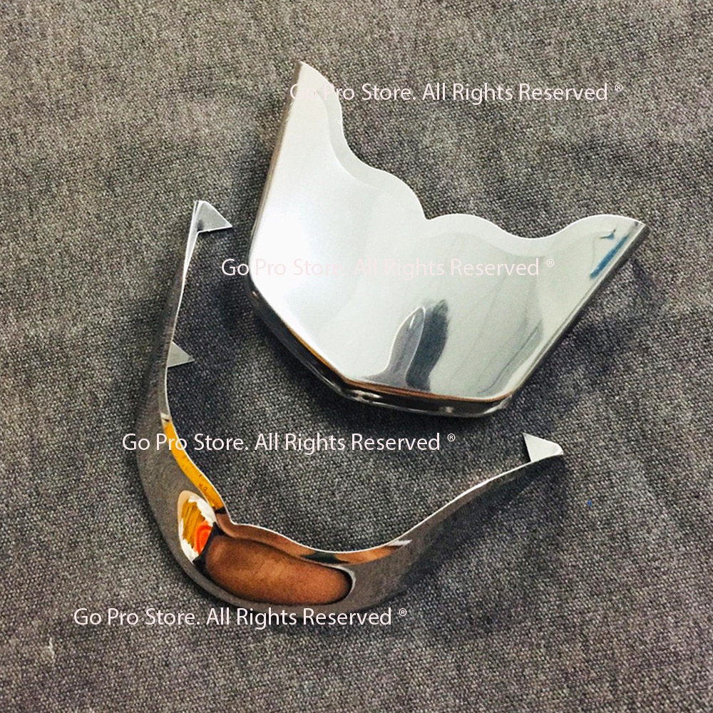 Ốp Mỏ Đuôi Dè AIR BLADE 2013 - 2015 Inox 304