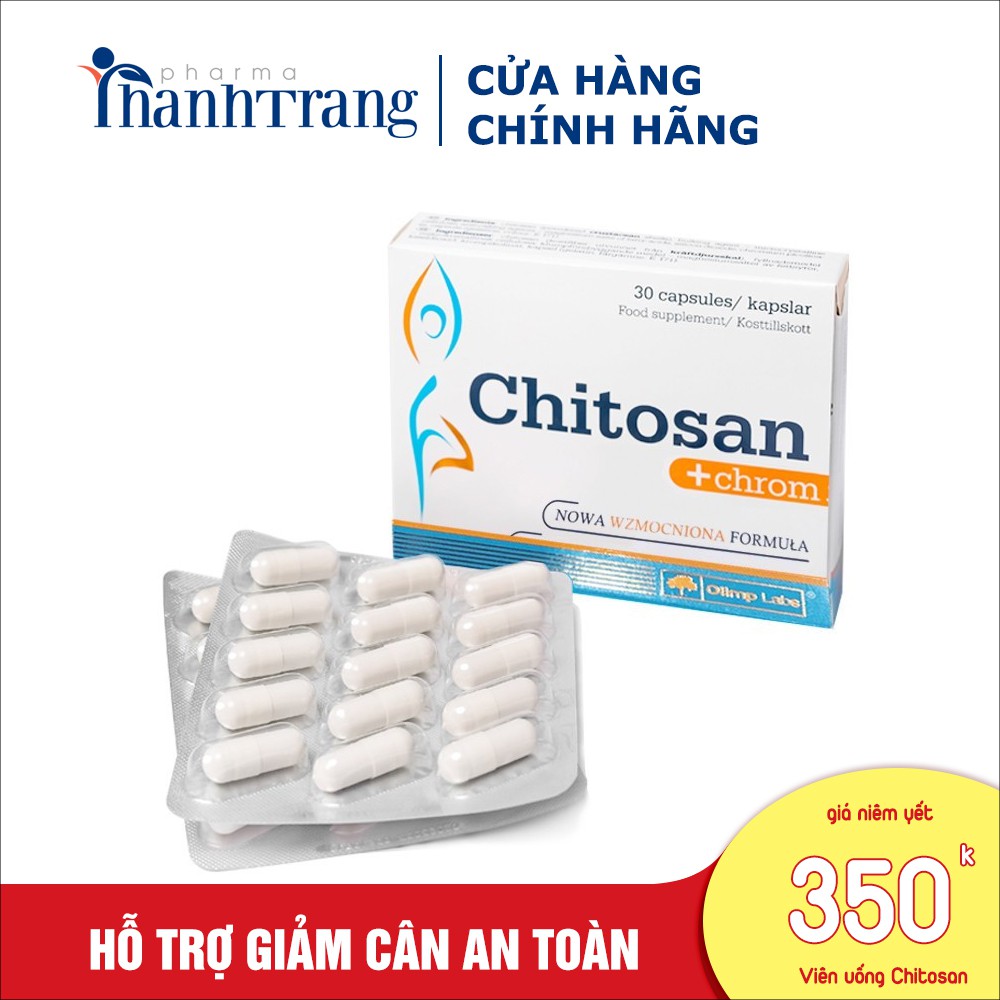 Viên uống giảm cân Chitosan Sanct Bernhard giúp eo thon gọn, hạ mỡ máu, ngăn ngừa các bệnh tim mạch huyết áp