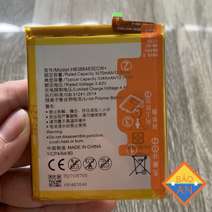 Pin Huawei Gr5 2017 / Honor 6X / HB386483ECW+ Pin zin dung lượng 3340mAh