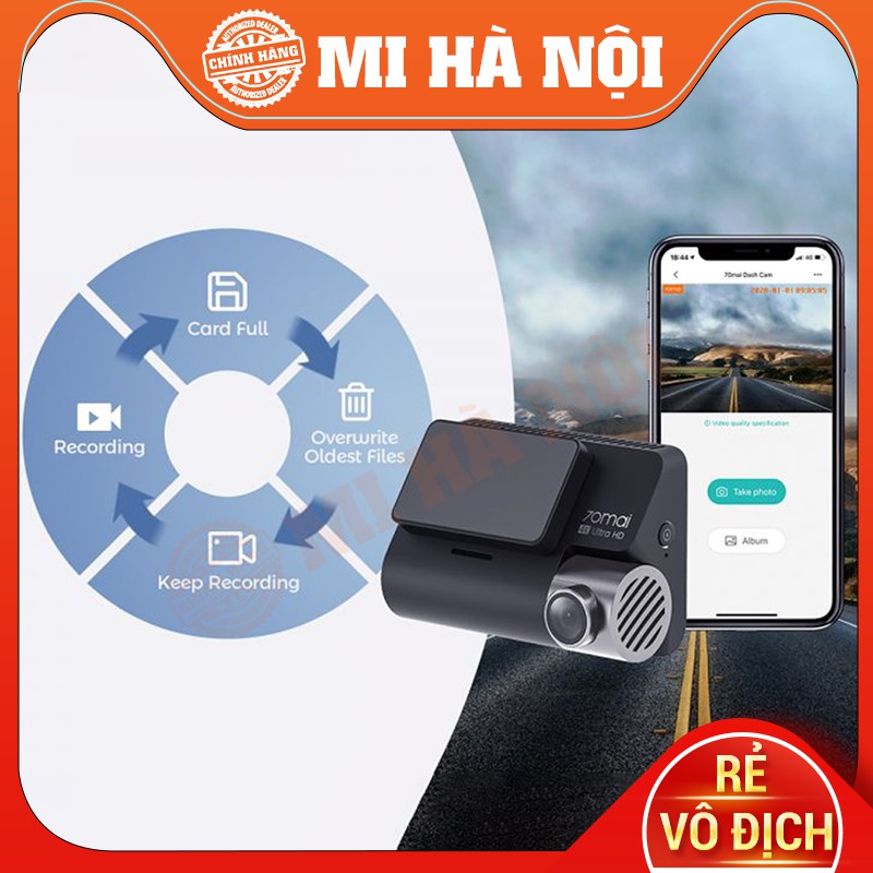 Camera hành trình 70mai Dash Cam A800S 4K / 70mai A500S / 70mai A400 - Bản quốc tế