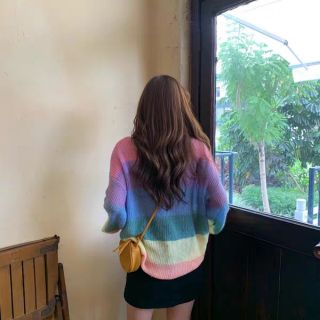 ÁO LEN CẦU VỒNG ULZZANG
