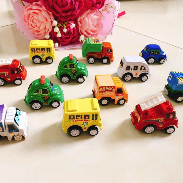 Set 6 ô tô mini đồ chơi cho bé