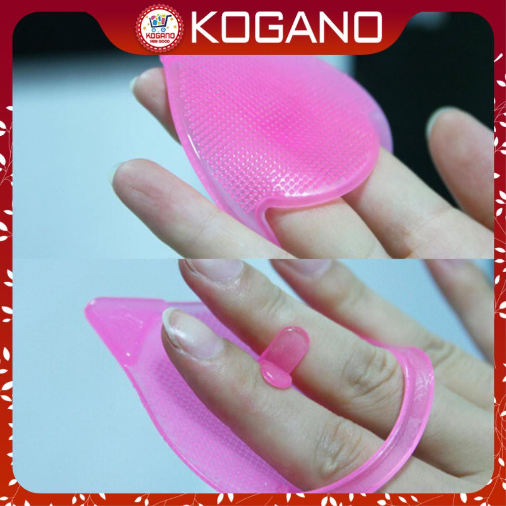 Bộ 2 miếng rửa mặt, mũi và trị mụn đầu đen silicon Facial Cleansing Pad