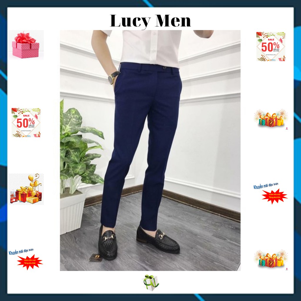 QUẦN ÂU NAM KAKI ÔM DÁNG ĐẸP LỊCH THIỆP, QUẦN TÂY NAM PHONG CÁCH CÔNG SỞ ỐNG ĐỨNG HÀNG HIỆU HÀNG CANH SALE