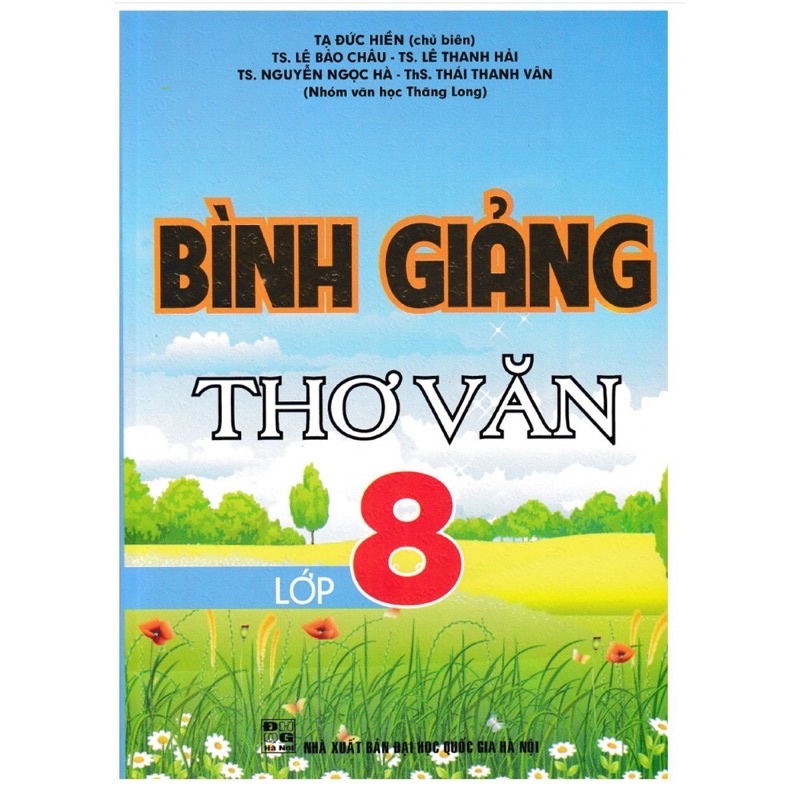 Sách - Bình Giảng Thơ Văn Lớp 8