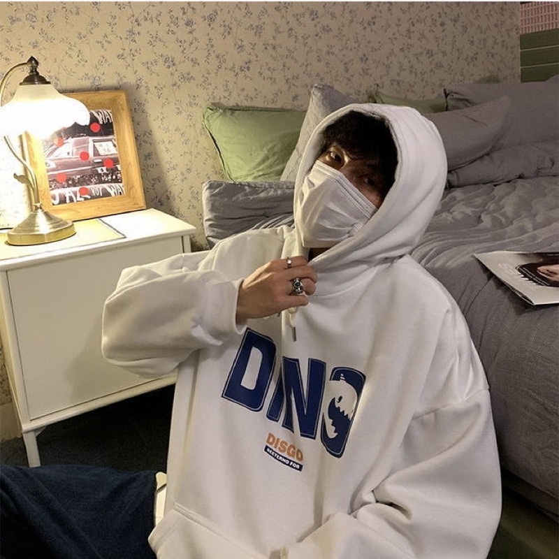 Áo hoodie nỉ bông DINE 4 màu