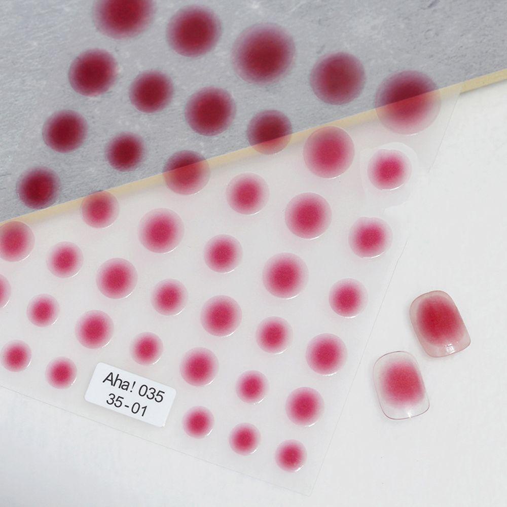 Miếng Dán Trang Trí Móng Tay Hình Trái Tim Màu Trong Mờ Thời Trang DIY