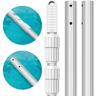 Sào nhôm vệ sinh bể bơi, sào nhôm nối 3 khấc ,làm sạch hồ bơi, dài 3m, 6m, 9m