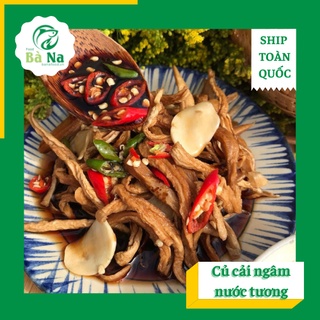 Củ cải ngâm nước tương đậm đà hương vị giản dị