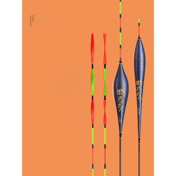 Phao Nghệ Nhân MIN JIAN YI REN tăm xoắn dễ nhìn phao săn hàng LX