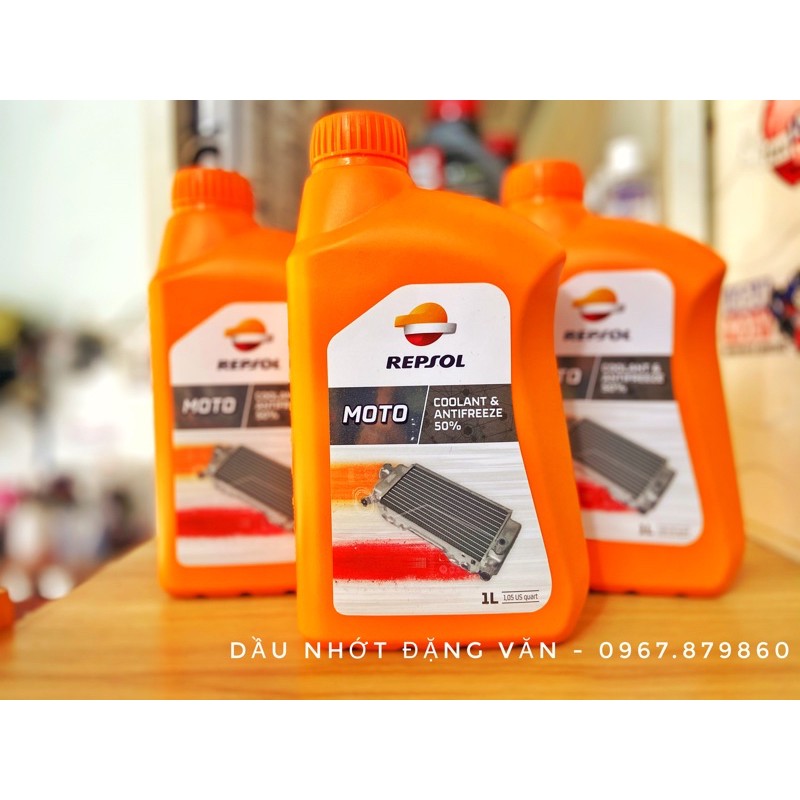 Nước làm mát Repsol Antifreeze nhập Tây Ban Nha chính hãng