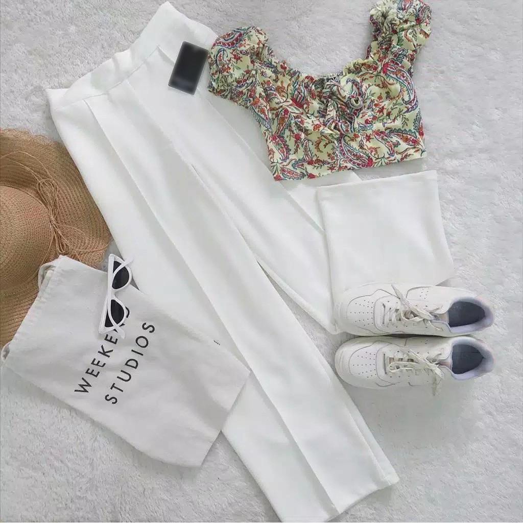 Mecca Quần Dài Ống Rộng Thời Trang Cho Nữ | BigBuy360 - bigbuy360.vn