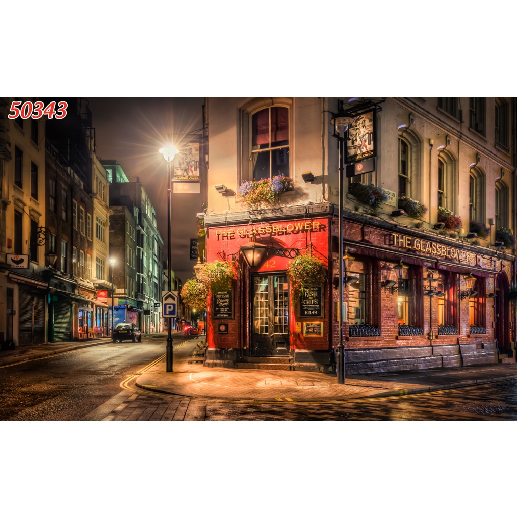 Tranh dán tường Hàn Quốc Trà chanh cao cấp hình cây hoa lá 3D hiện đại, nhiều mẫu