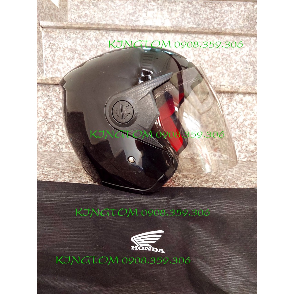 Mũ/nón bảo hiểm honda 3/4 mẫu mới - NEW hàng nhập theo xe indo - 2021