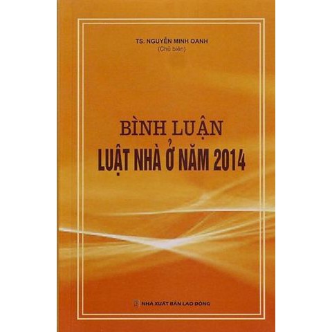 Sách - bình luận luật nhà ở năm 2014 (tái bản 2018) | BigBuy360 - bigbuy360.vn