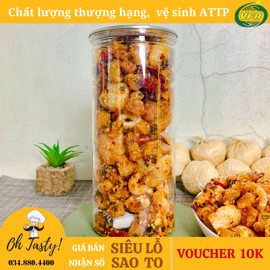 200G Hũ Da Heo Tóp Mỡ| Giòn tan thích mê