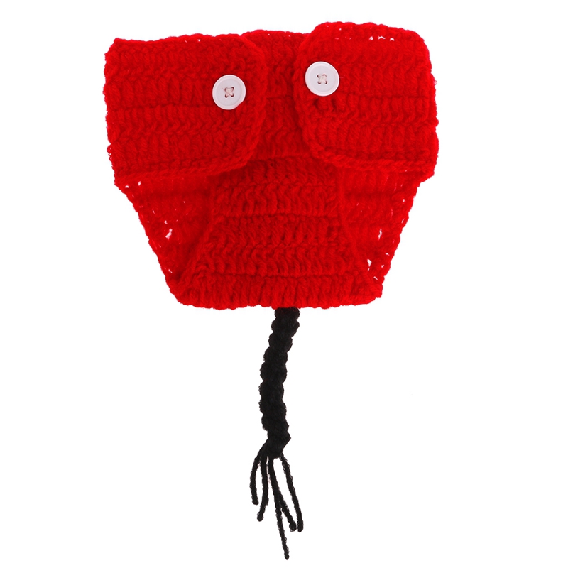 Set Mũ Tai Chuột + Quần Dài Dệt Kim Dễ Thương Cho Trẻ Sơ Sinh