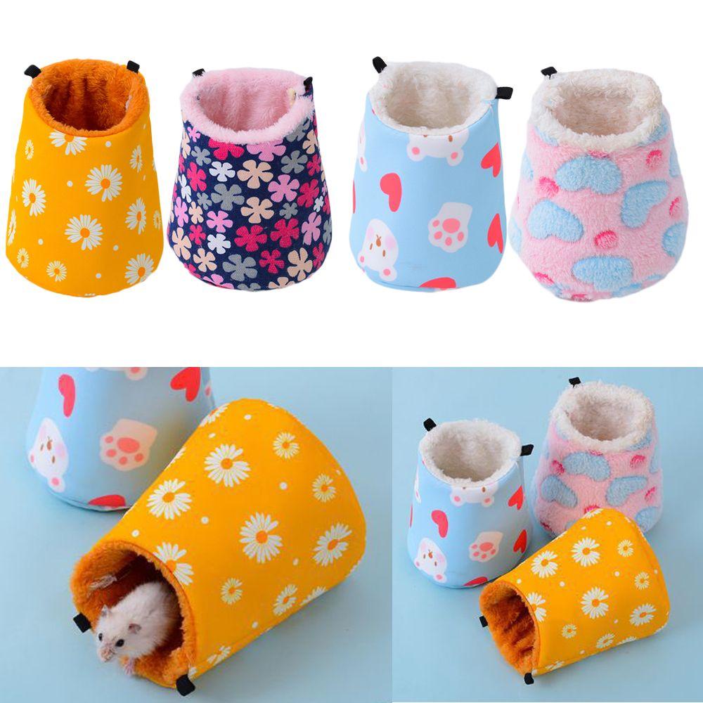 LET Võng Treo Hình Giỏ Đựng Chuột Hamster / Sóc / Thỏ Mini Thoải Mái Nhiều Màu