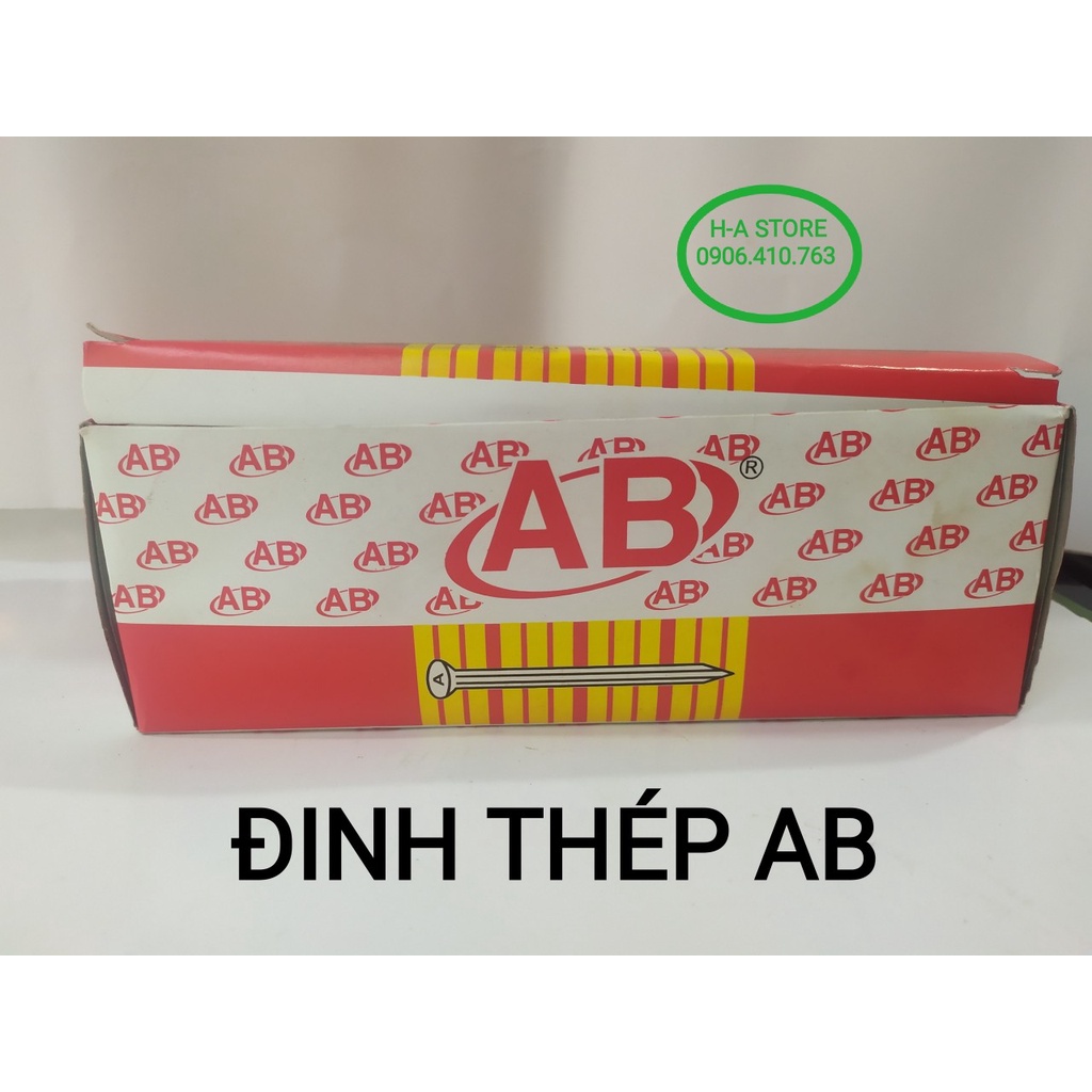 Đinh thép AB đóng tường 2p / 3p / 4p / 5p hộp lớn