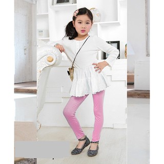 Combo 5 quần legging màu ngẫu nhiên cho bé