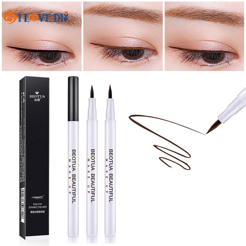 Bút Kẻ Mắt Dạng Lỏng Mịn Mượt Tự Nhiên Không Thấm Nước Nhanh Khô Lâu Trôi