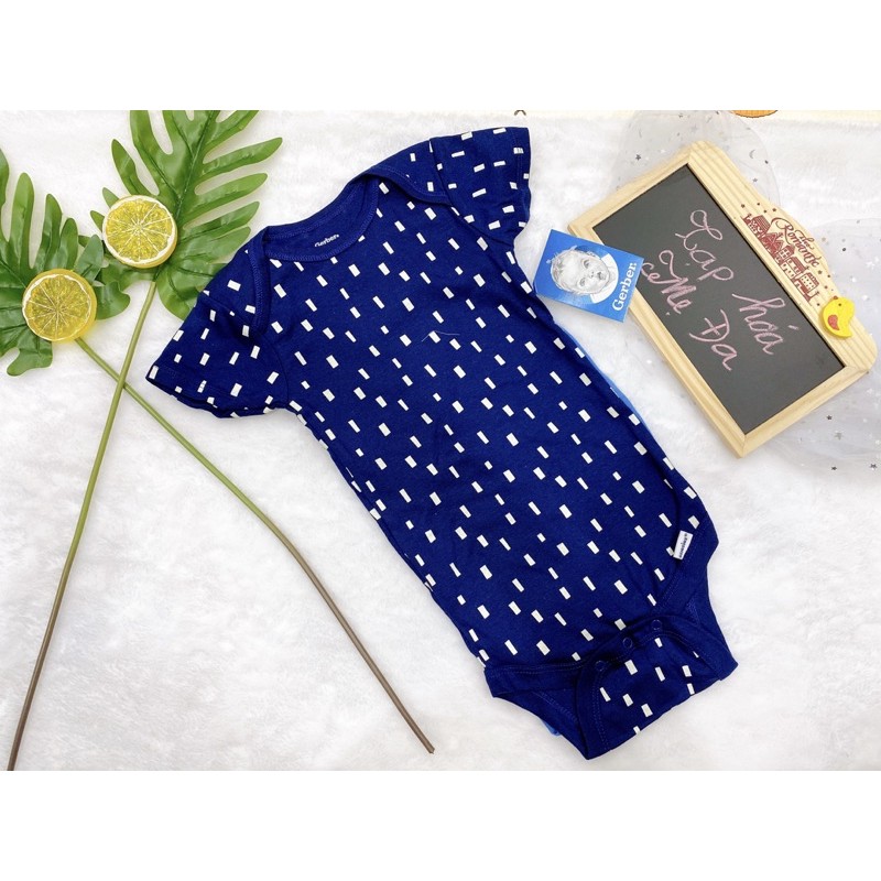 Bodysuit Gerber có tay chính hãng cho bé (Hàng order Mỹ bay air)