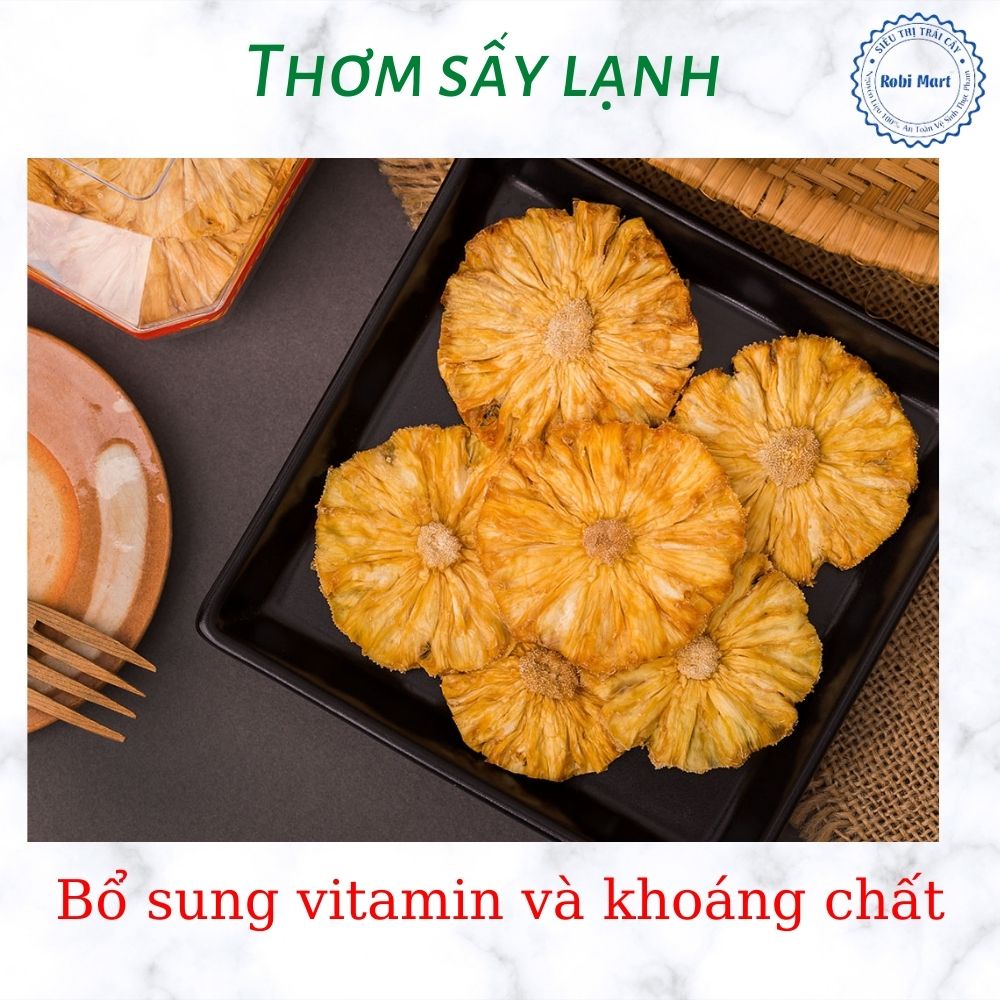 Thơm thái lát sấy lạnh 250gr - Tốt cho sức khỏe