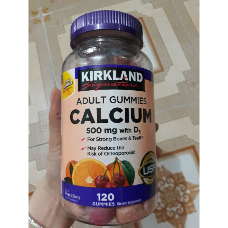 kẹo chắc răng và xương CALCIUM của Mỹ