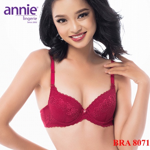 Áo ngực mouse dày phối ren nâng ngực annie BRA 8071