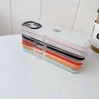 ốp dẻo viền màu iphone 6/6s/7/8/se 2020