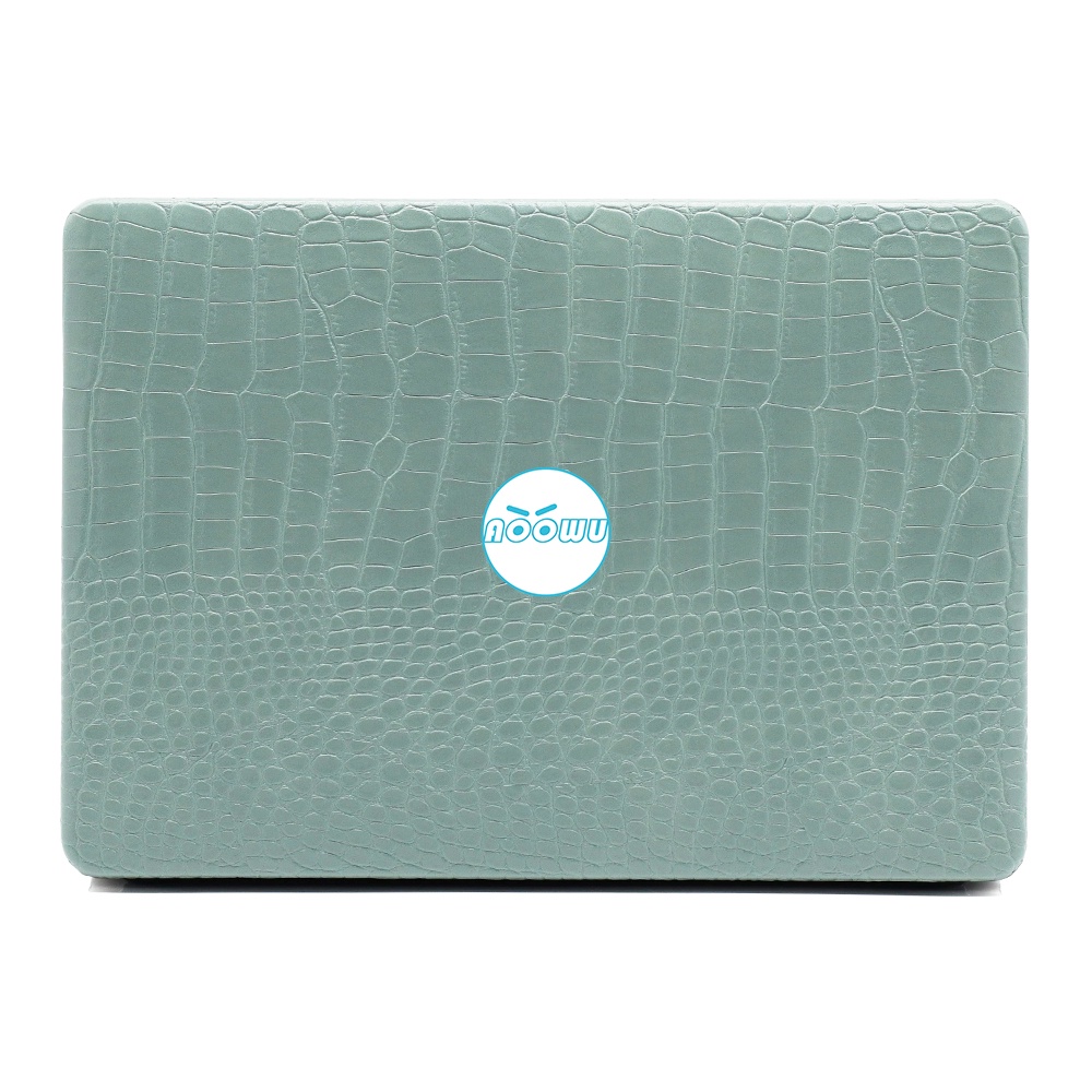Bao Da Họa Tiết Da Cá Sấu Màu Xanh Lá Cho MacBook Air 13 inch M1 A2337 A2179 Pro 13 A2338 A2251 A2289 2020 2021 Pro 14 inch M1 Pro M1 Max A2442 Air13 A1466