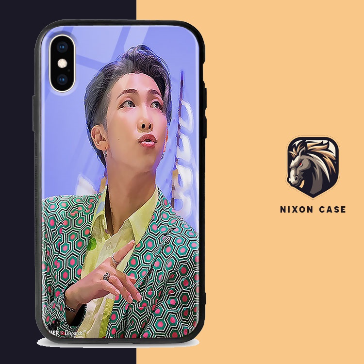 Ốp Cao Cấp Xs Max In Hình BTS RM IDOL CONCEPT PHOTOSHOOT NIXON Cho 6 6S 7 8 Plus X Xs Xr 11 Pro Max 12