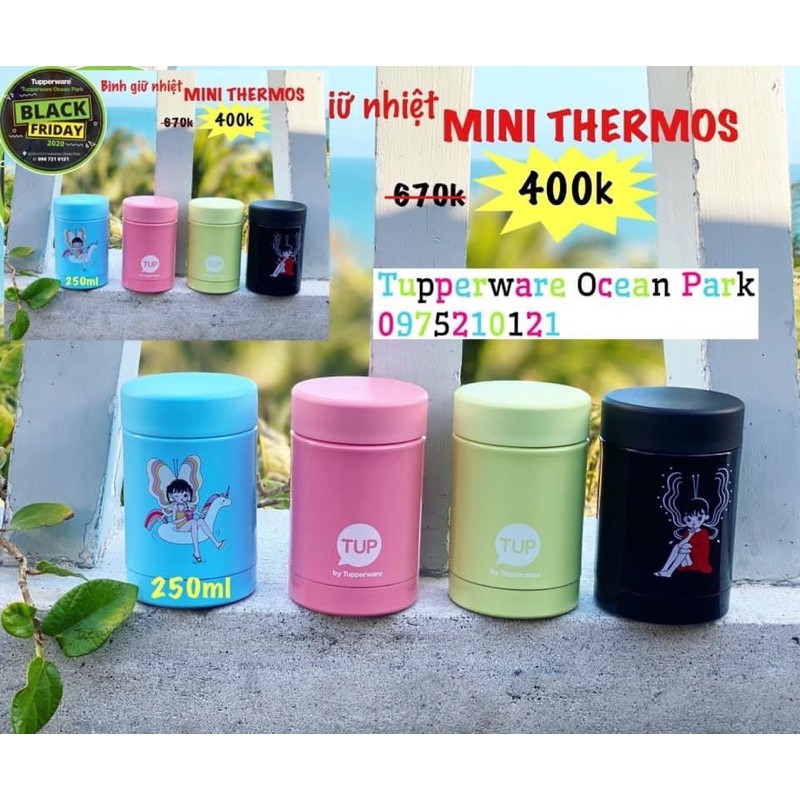 HỘP GIỮ NHIỆT MINI THERMOS 250ML