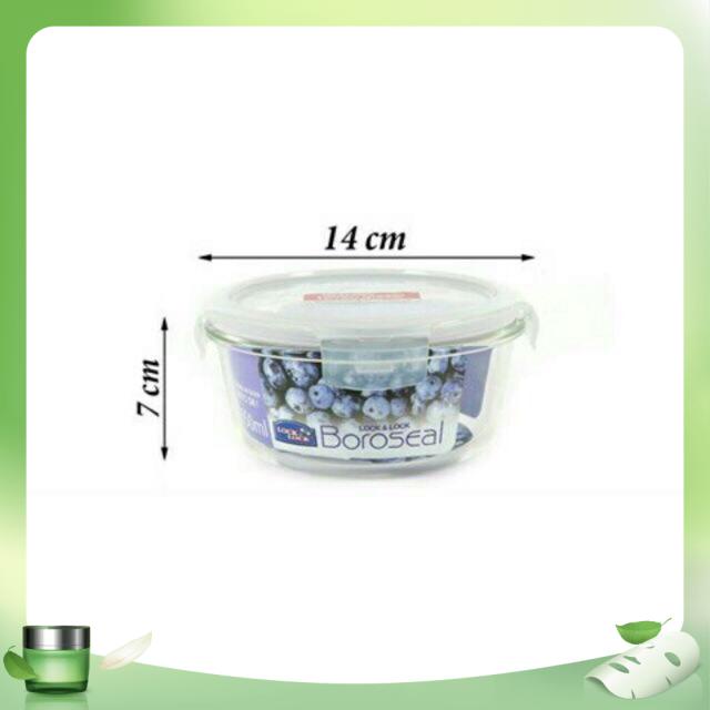 Thố thuỷ tinh chịu nhiệt Lock&amp;Lock 600ml