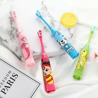 Bán sỉ 10 bàn chải máy cho bé - bàn chải điện bàn chải đánh răng tự động cho bé chạy pin