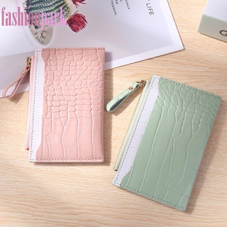 (Fas) Ví Da Cá Sấu Mini Cho Nữ