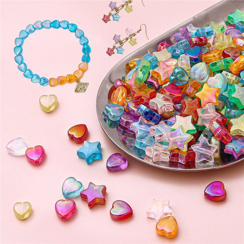 50 hạt tim, sao halogram đủ màu