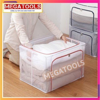  Túi đựng chăn màn quần áo khung thép trong suốt bằng nhựa pvc chống ẩm tuyệt đối rất tiện lợi 